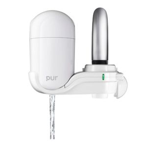 PUR ultimate horizontal faucet water filter white